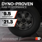 K&N Cold Air Intake - Dryflow, Roto-mold Tube - RAM 1500 V8-5.7L - knn30-1578