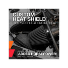 K&N Cold Air Intake - Dryflow, Roto-mold Tube - FORD F150 V8-5.0L - knn30-2591