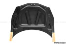 Carbonado 2015-2020 Ferrari 488 GTB Spider OE Style Carbon Fiber Hood