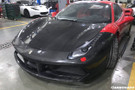 Carbonado 2015-2020 Ferrari 488 GTB Spider OE Style Carbon Fiber Front Bumper