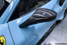 Carbonado 2015-2020 Ferrari 488 GTB Spyder OE Style Carbon Fiber Mirror Repalcement