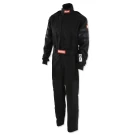 RaceQuip One Piece Single Layer Fire Suit- Black - Large 110005RQP