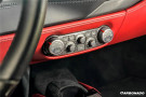 Carbonado 2015-2020 Ferrari 488 GTB Spider Dry Carbon Fiber AC Control Panel Cover