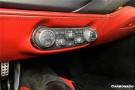 Carbonado 2015-2020 Ferrari 488 GTB Spider Dry Carbon Fiber AC Control Panel Cover
