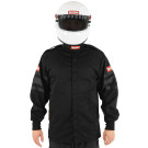 RaceQuip Single Layer Fire Suit Jacket - Black - Large 111005RQP
