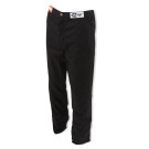 RaceQuip Single Layer Fire Suit Pants - Black - Medium  112003RQP