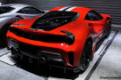 Carbonado 2018-2020 Ferrari 488 Pista OEM Style Part Carbon Fiber Rear Bumper (Rear Diffuser Not Included)