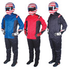 RaceQuip Nomex Multi Layer Fire Suit Jacket - Black - Large 91619059RQP