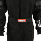 RaceQuip One Piece Single Layer Fire Suit - Black - 3XL 110008RQP