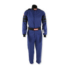RaceQuip One Piece Single Layer Fire Suit - Blue - 2XL 110027RQP