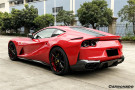 Carbonado 2017-2026 Ferrari 812 Superfast OEM Style Dry Carbon Fiber Tail Lights Surround Satellites - DRYCF812-TLSS