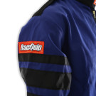 RaceQuip One Piece Multi Layer Fire Suit - Blue - 2XL 120027RQP