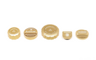 Goldenwrench Blackline Performance BMW M Car (S63 / S68) Engine Cap Cover Set - CCB Gold Cap Complete Set S6XECS-CCB