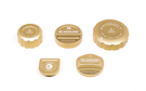 Goldenwrench Blackline Performance BMW M Car (S63 / S68) Engine Cap Cover Set - CCB Gold Cap Complete Set S6XECS-CCB
