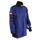 RaceQuip Single Layer Fire Suit Jacket - Blue - 2XL 111027RQP