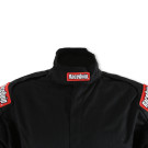 RaceQuip One Piece Single Layer Fire Suit - Black - Small 130902RQP