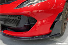 Carbonado 2017-2026 Ferrari 812 Superfast GTS MSY Style DRY Carbon Fiber Front Bumper Side Vents