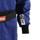 RaceQuip One Piece Multi Layer Fire Suit - Blue - Medium Tall 120024RQP