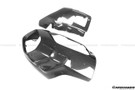 Carbonado 2017-2026 Ferrari 812 Superfast MSY Style DRY Carbon Fiber Rear Diffuser with Light