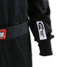 RaceQuip One Piece Single Layer Fire Suit - Black - Large 130905RQP