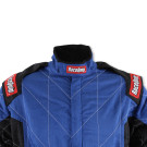 RaceQuip One Piece Multi Layer Fire Suit - Blue - Large 91609259RQP