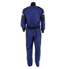 RaceQuip One Piece Multi Layer Fire Suit - Blue - XL 120026RQP