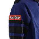 RaceQuip Single Layer Fire Suit Jacket - Blue - Medium 111023RQP