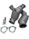 Racing Dynamics Downpipes with sport cats for Porsche Cayenne 958.2 3.6L Turbo 2015-18 - 958 10 00 350
