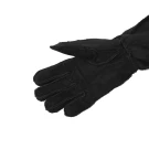 RaceQuip SFI 3.3/5 Black Outseam Short Gauntlet Nomex Race Gloves - Large 356905RQP