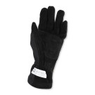 RaceQuip SFI 3.3/5 Black Short Gauntlet Nomex Race Gloves - Small 355002RQP