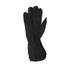 RaceQuip SFI 3.3/5 Black Outseam Short Gauntlet Nomex Race Gloves - Medium 356903RQP