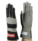 RaceQuip SFI 3.3/1 Black Nomex Race Gloves - X-Large 351006RQP