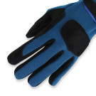RaceQuip SFI 3.3/5 Blue / Black Short Gauntlet Nomex Race Gloves - Small 355022RQP