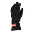 RaceQuip SFI 3.3/5 Black Short Gauntlet Nomex Race Gloves - 3X-Large 355008RQP
