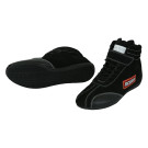 RaceQuip Euro Carbon-L Series Race Shoes - Black - 8.5 US Mens (Womens 10.5) 30500085RQP