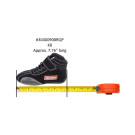 RaceQuip Euro Carbon-L Series Race Shoes Toddler - Black - 8T (about 3yo) 30400908RQP
