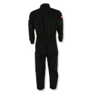RaceQuip One Piece Single Layer Fire Suit - Black w/Black Stripes - Kids XL 1959996RQP