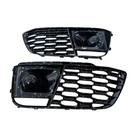 Canadian Auto Performance 2018-2020 Audi RS Honeycomb Fog Grilles | FY B9 Audi Q5 S-Line/SQ5 - V2