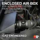 K&N Cold Air Intake - Dryflow, Roto-mold Tube - CHEVROLET V8-4.8/5.3/6.0/6.2L - knn30-3070