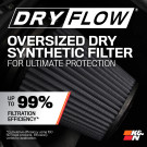 K&N Cold Air Intake - Dryflow, Roto-mold Tube - CHEVROLET V8-4.8/5.3/6.0/6.2L - knn30-3070