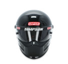 Simpson Racing SA2020 Super Bandit Helmet - X-Large - Black 7210042