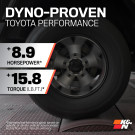 K&N Cold Air Intake - Dryflow, Roto-mold Tube - TOYOTA TUNDRA V8-5.7L - knn30-9036