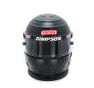 Simpson Racing Speedway Shark Racing Helmet - 7 3/4 - Matte Black 7707348