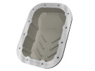 aFe POWER Pro Series Engine Oil Pan Black w/ Machined Fins Jeep Wrangler (JL)/Gladiator (JT) 18-25 V6-3.6L - afe46-71470B