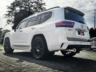 aFe Vulcan Series 3 IN Stainless Steel Rear Exit Exhaust System w/ Polished Tip Toyota Land Cruiser (J300) 22-26 V6-3.3L (td) -afe49-36064-P