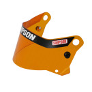 Simpson Racing SD1 Helmet Replacement Shield Antifog/Scratch - Amber 89504