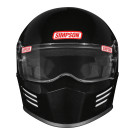 Simpson Racing Bandit Helmet SA2025 - Small - Black - SA2025 9200012