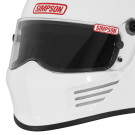 Simpson Racing Bandit Helmet - Medium - White - SA2025 9200021