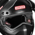 Simpson Racing Kingsnake Helmet - Medium - Matte Black - SA2025 9290028