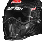 Simpson Racing Carbon Kingsnake Helmet - 2X-Large - Carbon Fiber - SA2025 929005C